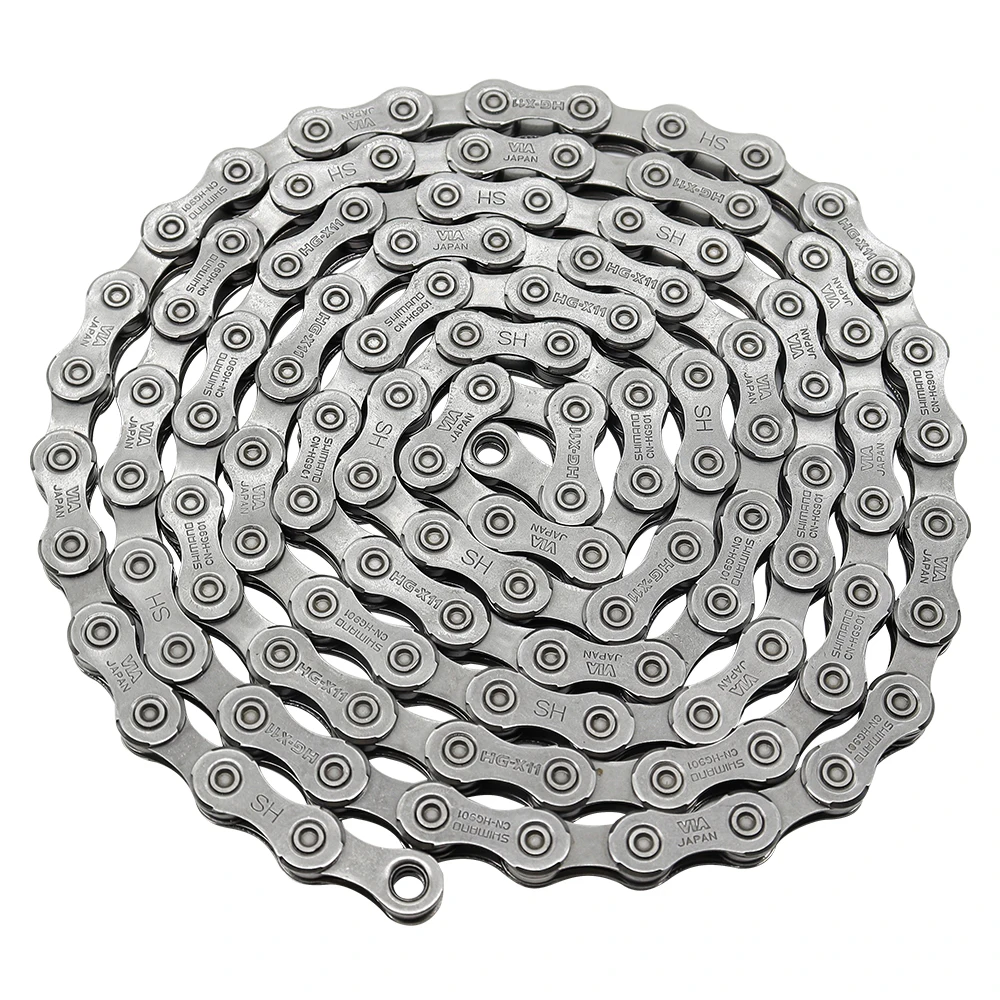 Велосипедная цепь SHIMANO HG601 11 для скоростного велосипеда 11V 116L HG701 HG901 горного и