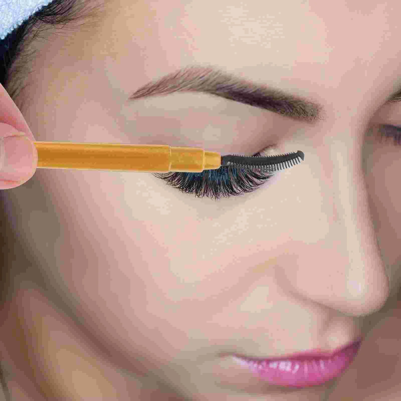 

6 Pcs Makeup Brush Eye Lash Applicator Tool Eyelash Brush/comb Wands Mascara Brushes Travel