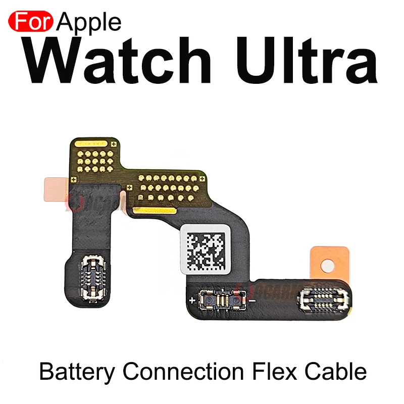 Фото Aocarmo для Apple Watch Ultra 49 мм ЖК-дисплей, микрофон с питанием, Корона, Bluetooth, маленькая доска, подключение аккумулятора, гибкий кабель, запасные части №4