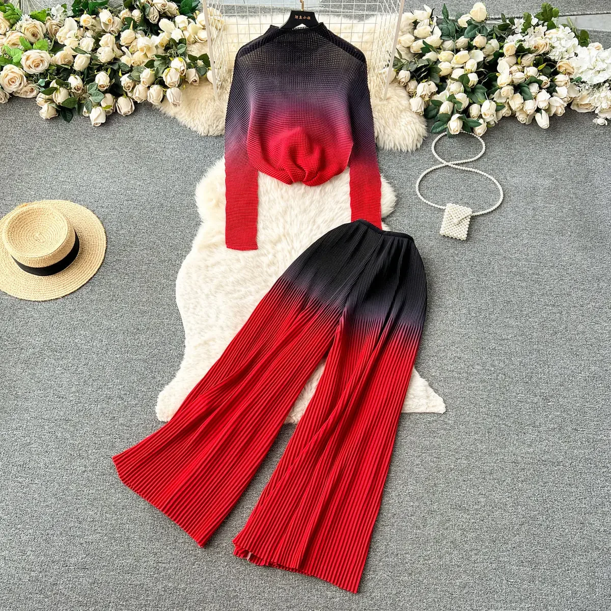 Высококачественный легкий устойчивый к морщинам женский костюм рубашка с