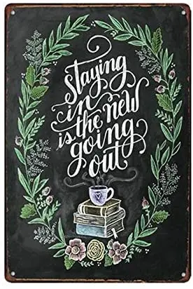 Металлический знак Oulili, оставающийся в новом выходе, жестяной ретро-плакат с табличкой, 8x12 дюймов, Настенный декор