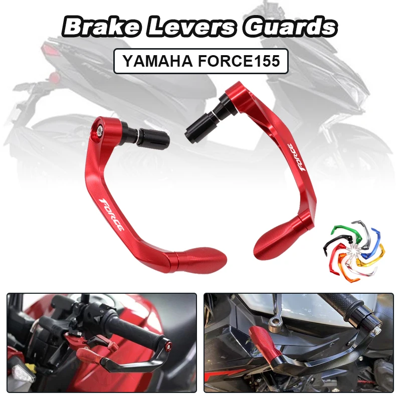 

Motorcycles CNC Crash Pads Brake Clutch Levers Guards for YAMAHA FORCE155