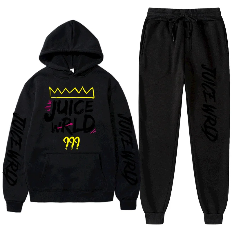 2020 черно-белые красные толстовки J UICEWrld с капюшоном juice wrld juicewrld ловушка rap rainbow glitch