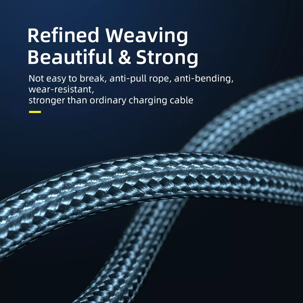 

USB Type C Cable For Samsung mi 3A Fast Charging USB-C Cable Mobile Phone Charger USBC Type-C Data Wire Cord 3m