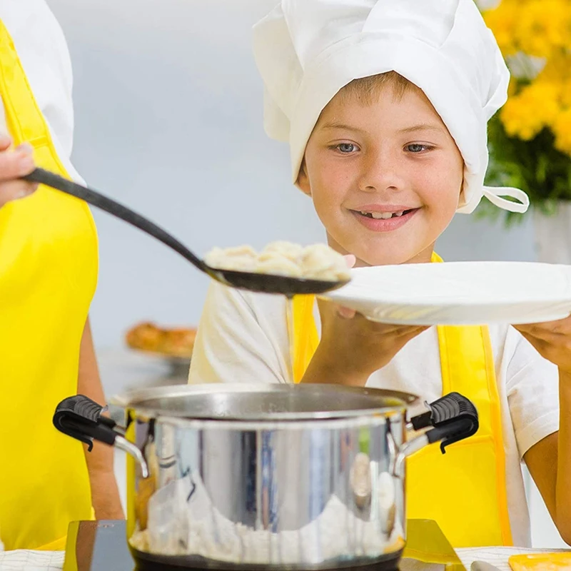 3 пары силиконовых держателей для горячей сковороды чехлы ручек силиконовый