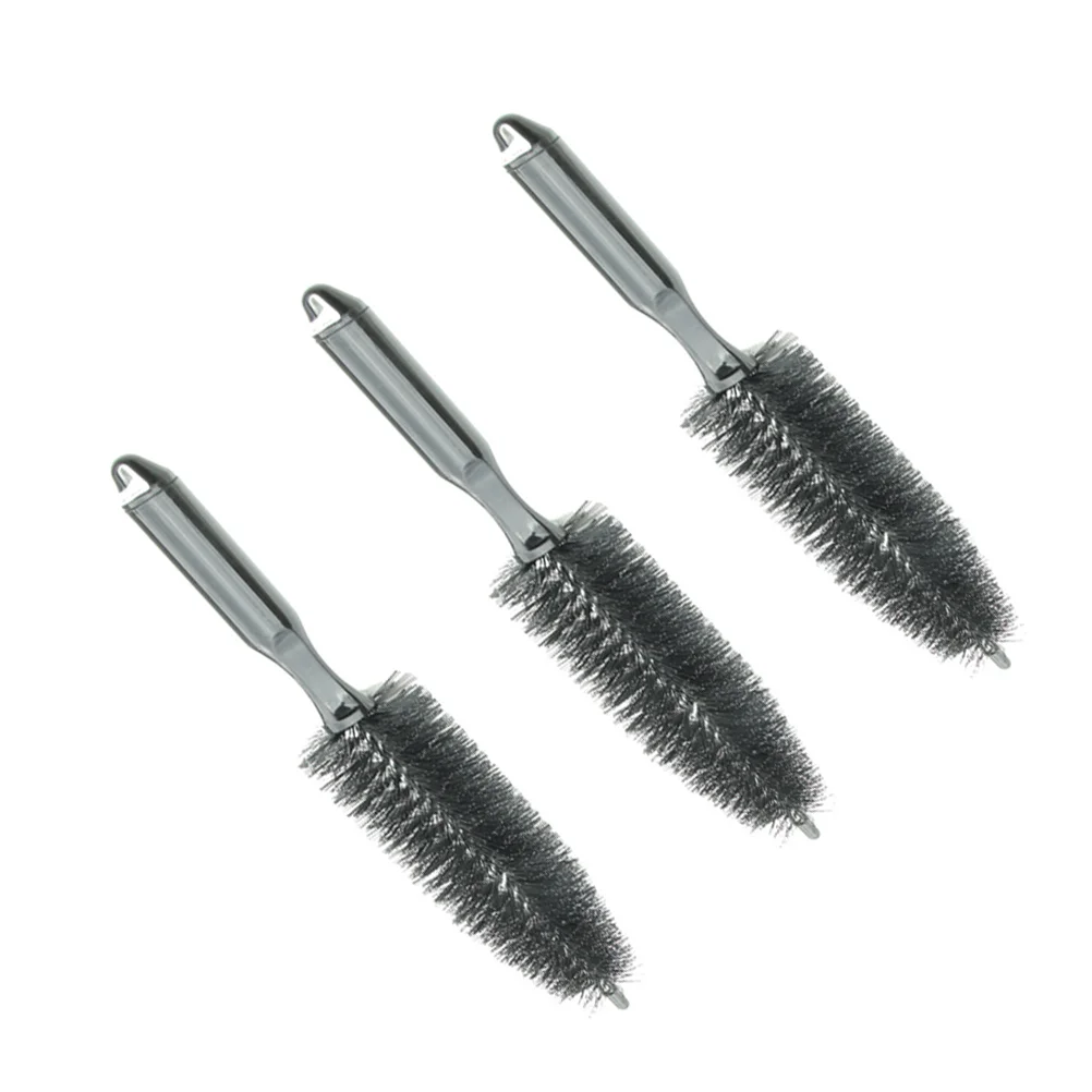 

3pcs Car Cleaning Brush Set Detail Brush for Cleaning Automotive Wheels Rims Interior and Exterior