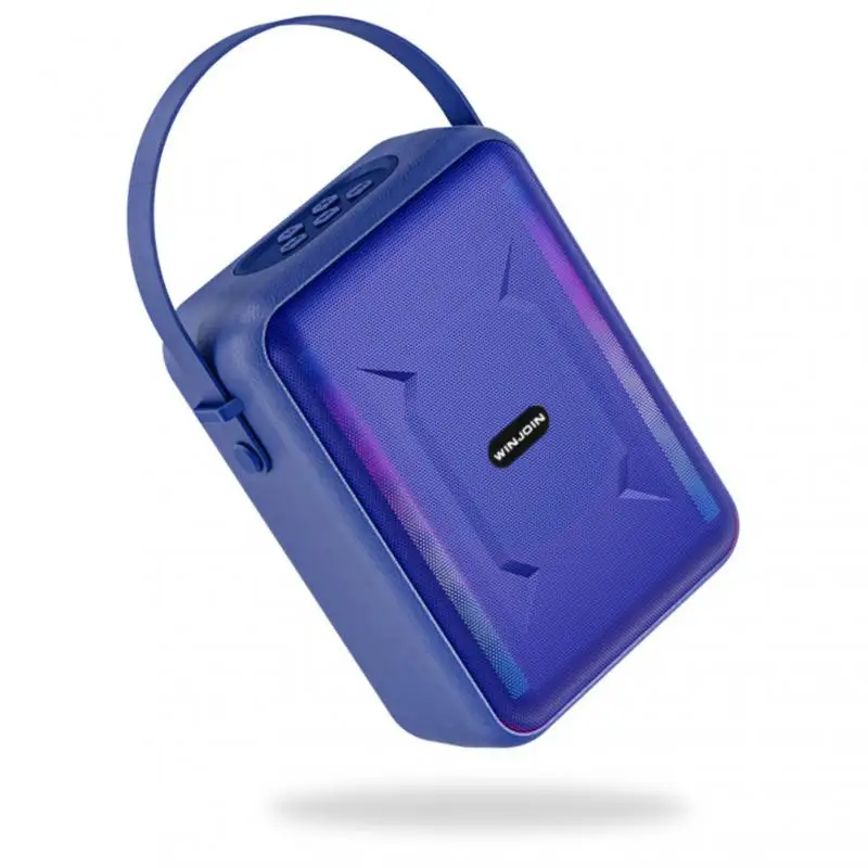 

2023 New high-volume high-power speaker outdoor portable colorful Bluetooth audio card radio wireless Bluetooth V5.3 speaker