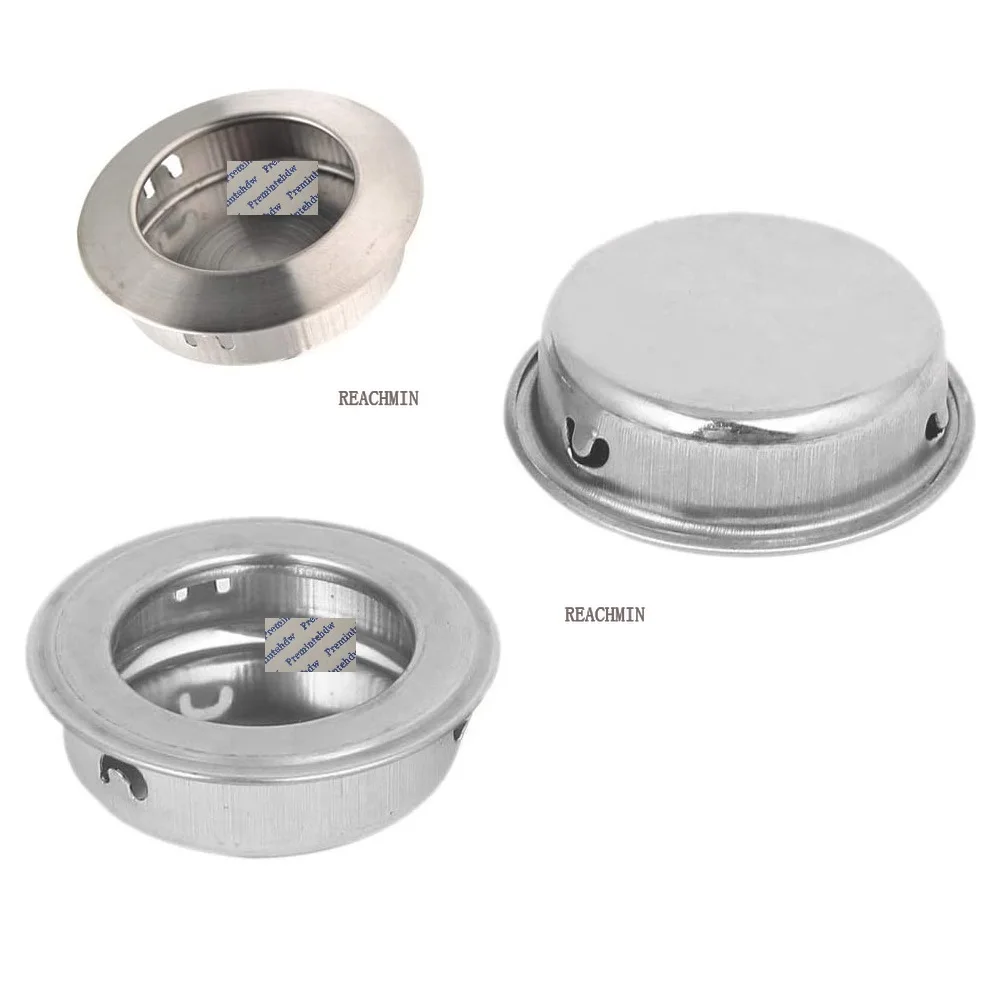 

100 шт., круглые встраиваемые двери из нержавеющей стали