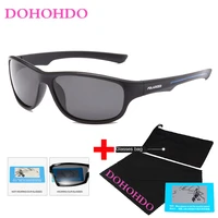 dohohdo fashion polarized sunglasses men luxury brand designer vintage driving sun glasses male goggles shade uv400 mirror