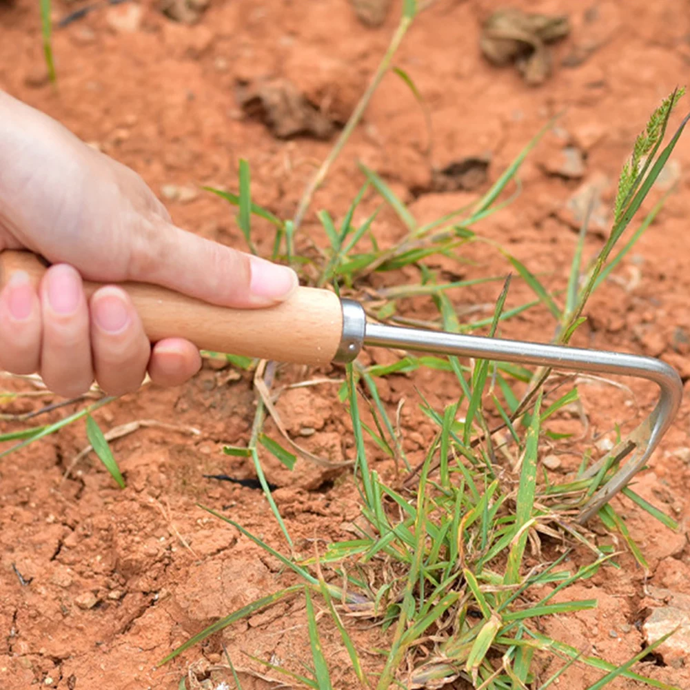 

Garden Weeder Tools Grass Puller Garden Weeding Hook Weed Grass Root Remover For Backyard Farm Planting Weeder Hand Tools