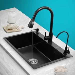 strainer basket kitchen sink stainless steel black pipe mixer taps washing sink organizer cocina accesorio kitchen fixture free global shipping