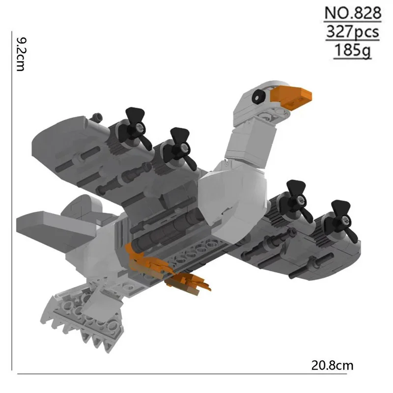 Tung Sahur Tralalero Tralala Кирпичи Мультфильм Итальянский Brainrot Bombardiro Crocodilo Shimpanzini Bananini Строительные блоки Модель игрушки (art.: 3920ce07fbcb7) - 3920ce07fbcb7