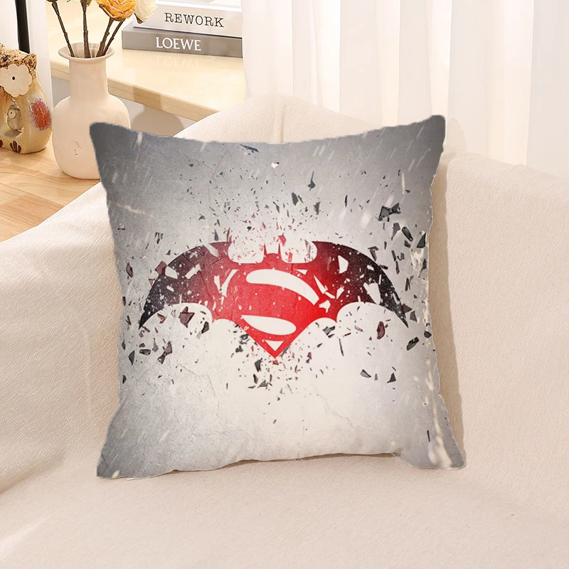 

Throw Pillow Covers for Bed Pillows Office Square Car B-batmans Cushions Home Decor Decorative Cushion Cover 45x45cm Pillowcase