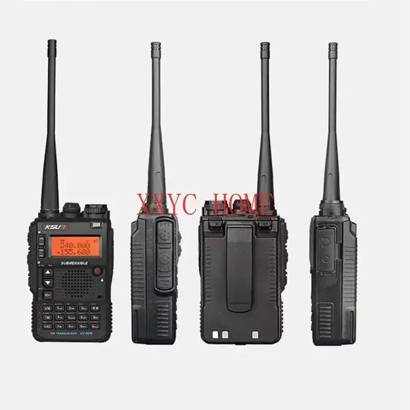 Горячая распродажа 10 Вт Walkie-Talkies 136-174/240-260/400 МГц трехдиапазонная двухсторонняя