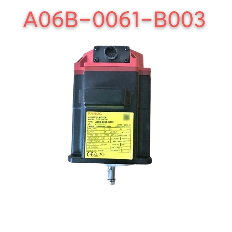

In Stock A06B-0061-B003 FANUC AC Servo Motor For CNC System Controller