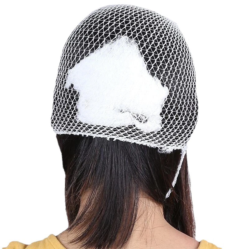 20 шт. медицинская эластичная сетчатая повязка на голову из спандекса