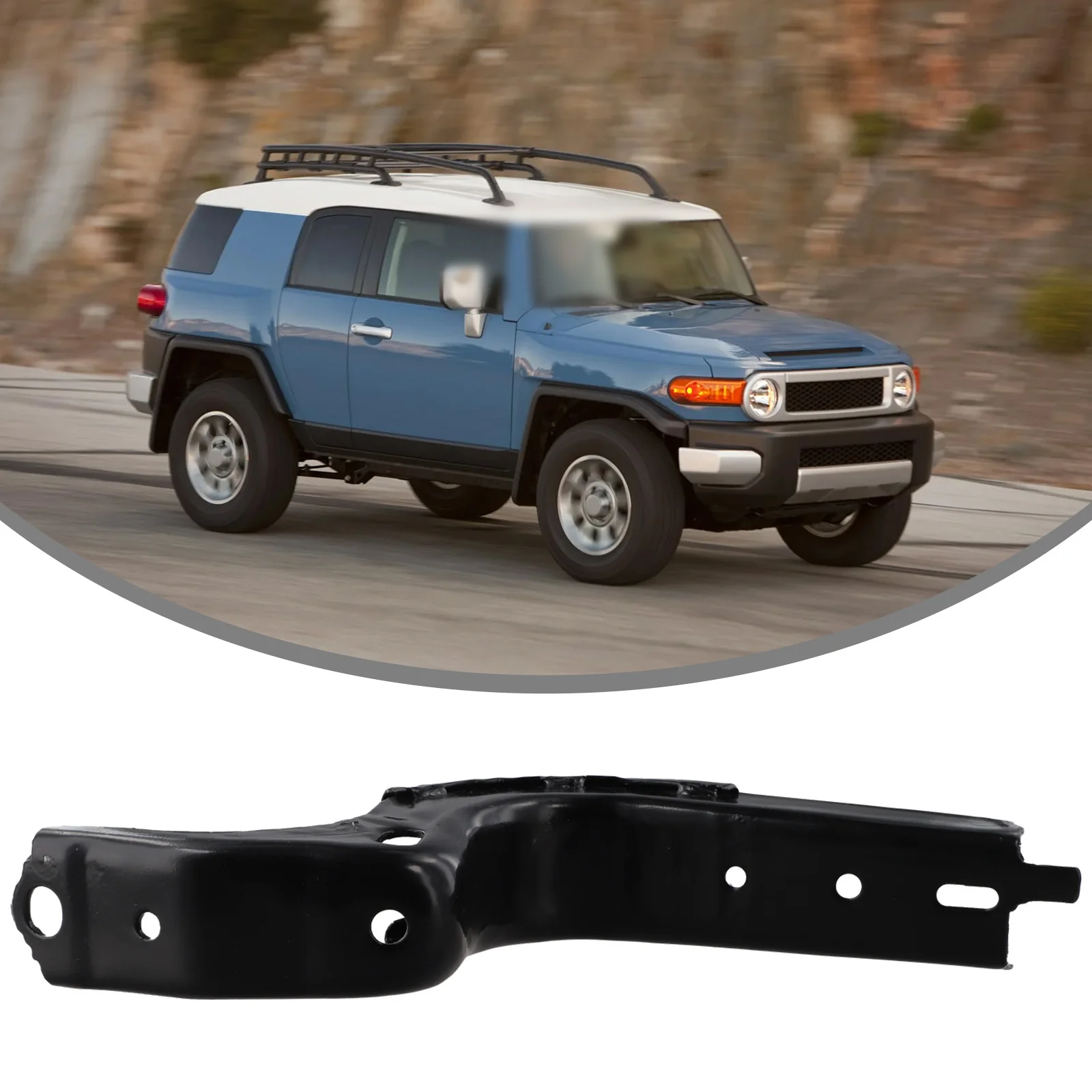 Фото Левые и правые монтажные кронштейны подножки, совместимые с Toyota, Hilux, 4Runner Cruiser OEM, номер 5108560010 №2