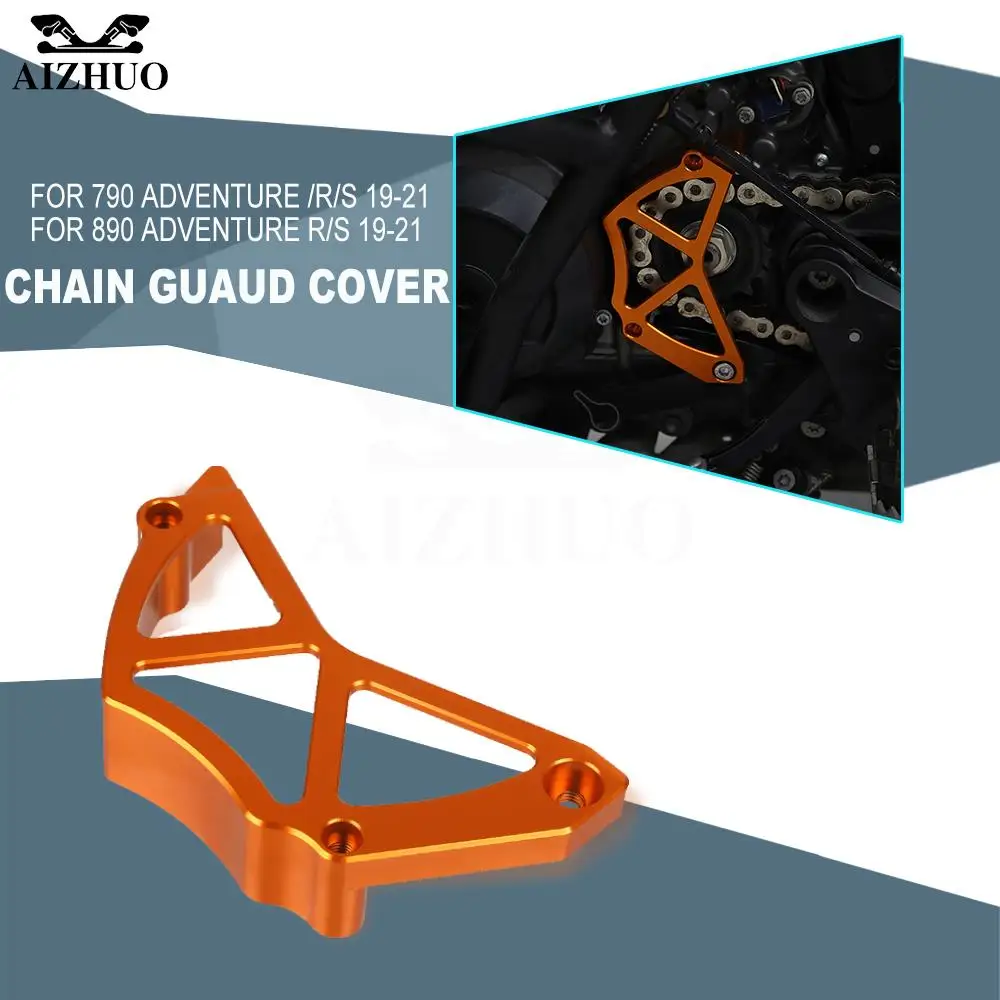 

Аксессуары для мотоциклов 790 890 ADVENTURE R S 2019 2020 2021, защитная крышка передней звездочки, защитная крышка, протектор цепи, фиксатор фиксации фикс...