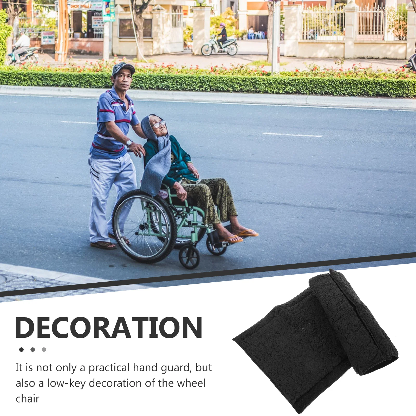 2 шт. ручка для обивки инвалидной коляски роликовые ручки накладки ходунков