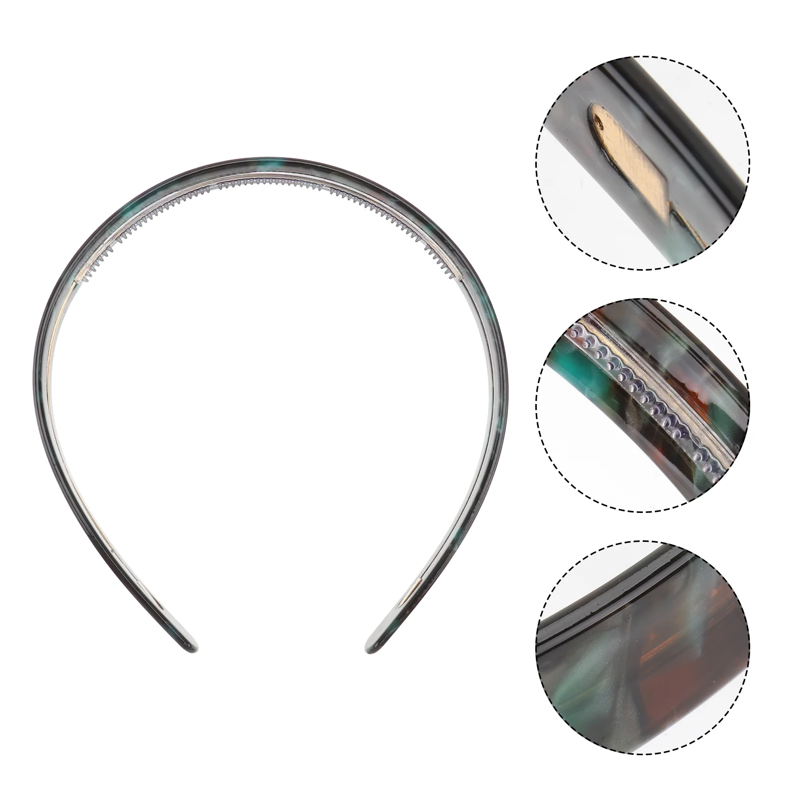 

Headband Female Headdress Face Washing Fashion Hairband Headbands Hawksbill Headwear Cleaning Acetate Sheet
