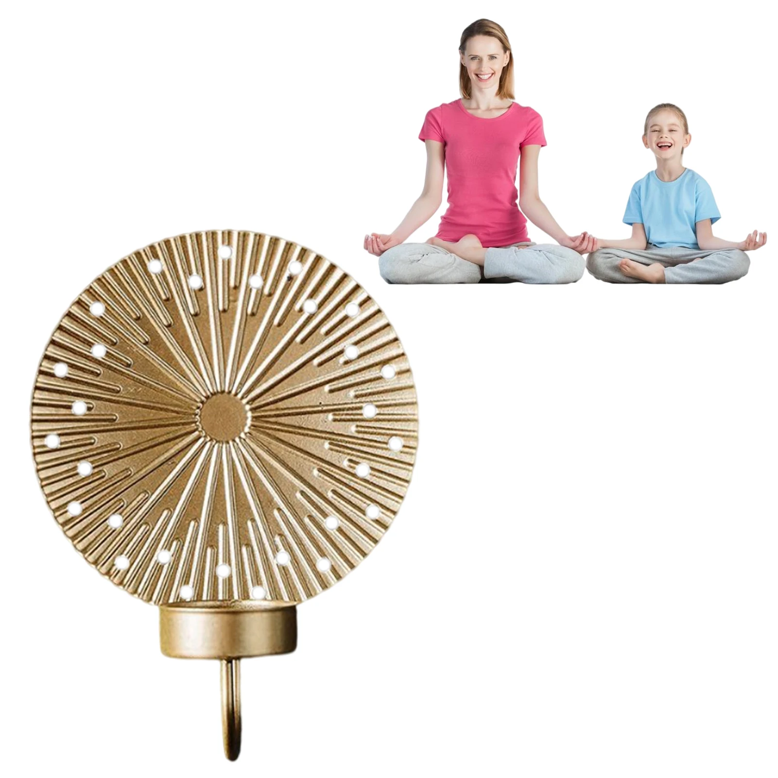 

Gold Wall Candle Sconces Candle Sconces Classic Metal Acrylic Wall Decorations With Unique Art Design For Living Room Bathroom