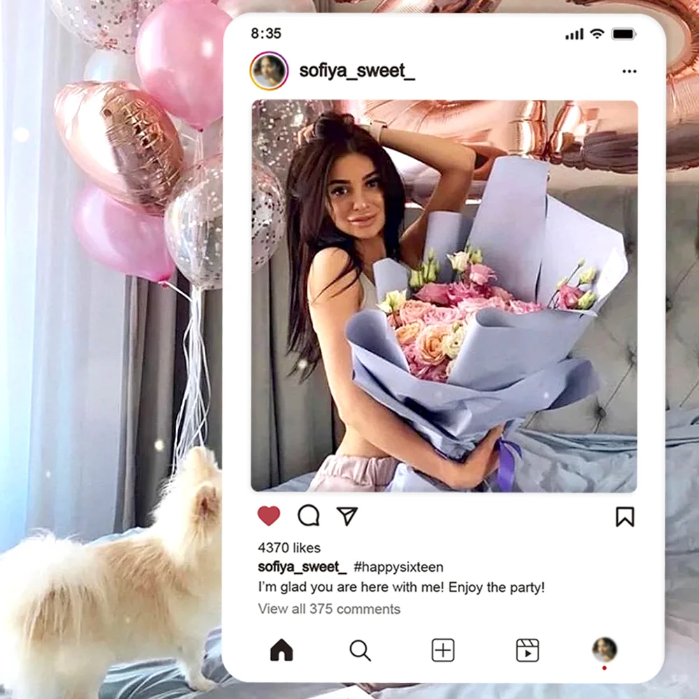 Фотостенд для социальных сетей фотостенд фоторамка на заказ рамка Insta огромная