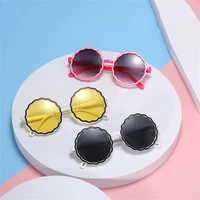 2022 new childrens sunglasses wave ocean sunglasses tide irregular flowers personality fashion childrens glasses