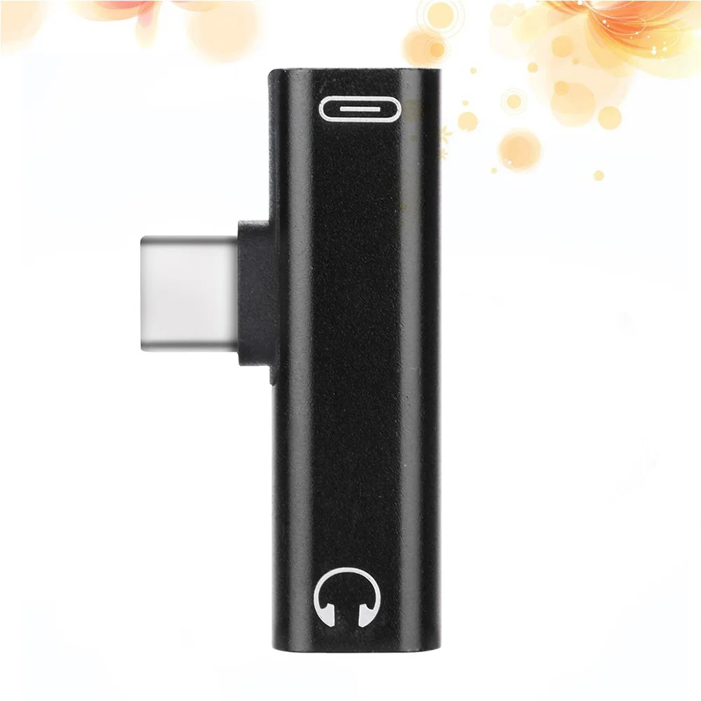 

2 PCS Head Phones Type-C Converter Audio Adapter Cable Earphone To 35mm Headphone