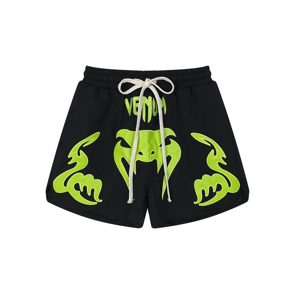 

Men Summer Hip Hop Streetwear Shorts Embroidered Letter Patch Shorts 2022 Harajuku Cotton Jogger Shorts Sweatpants Track Shorts