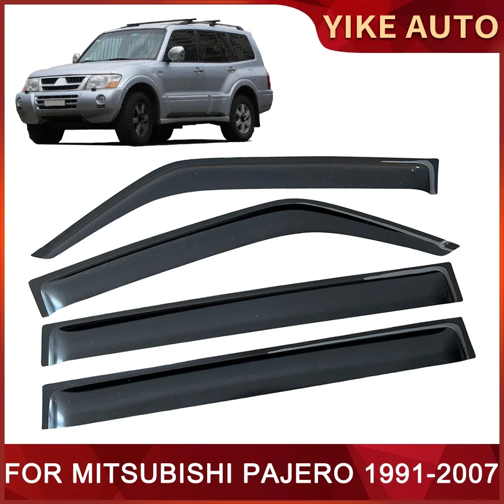 Оконный козырек для MITSUBISHI PAJERO Montero V73 V75 V93 V97 V31 5-дверный 1991-2021 Защита от солнца