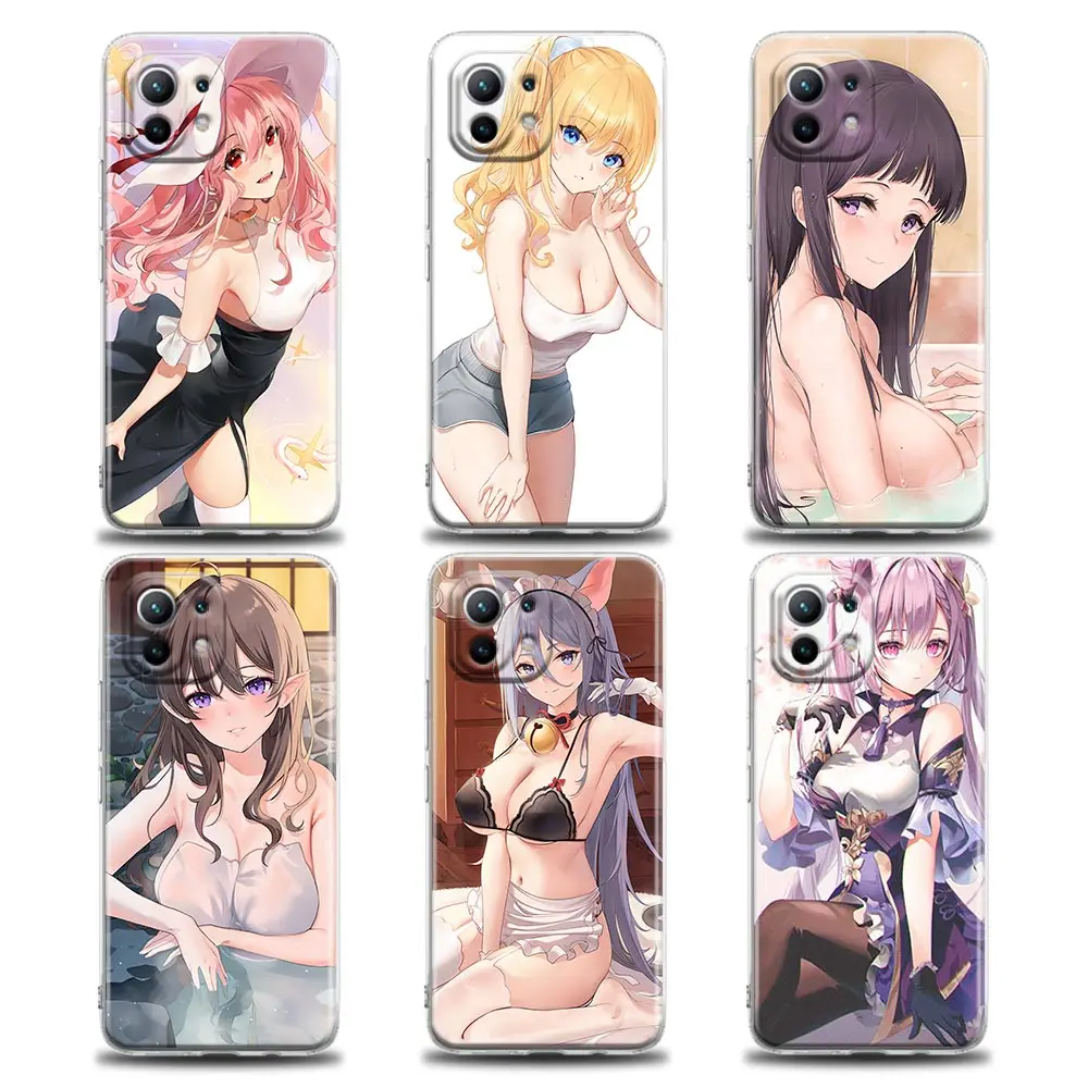 

Phone Case for Xiaomi Mi 11 10 Lite 10T Note 10 Mi 9 SE 11T Pro Poco X2 M3 F3 X3 M4 Silicone Zero Two Darling FranXX Anime E Myo