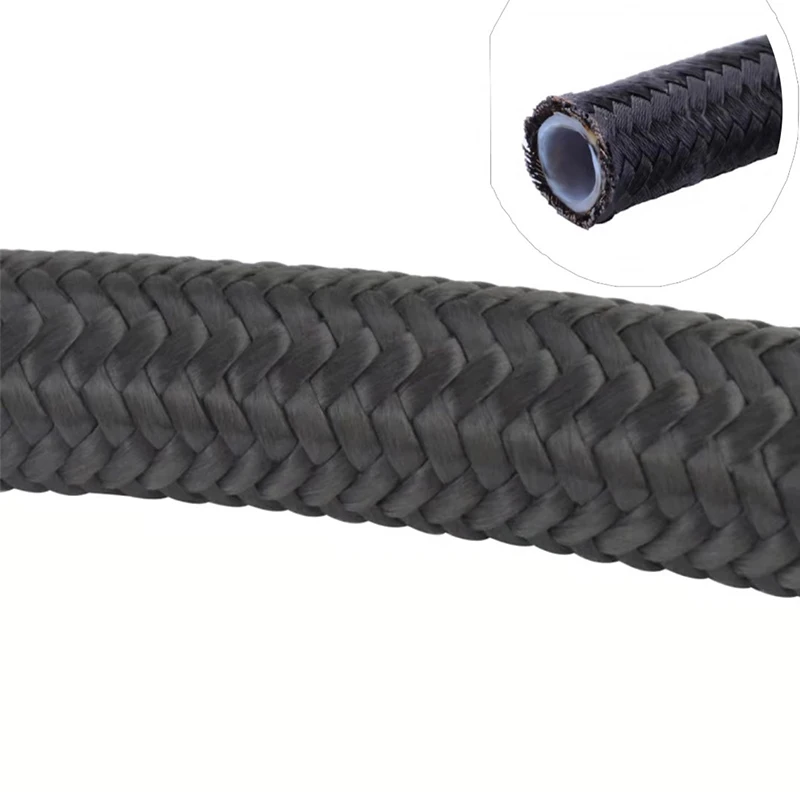 Плетеный Топливный шланг AN4 AN6 AN8 AN10 из ПТФЭ автомобильный для нефти и газа