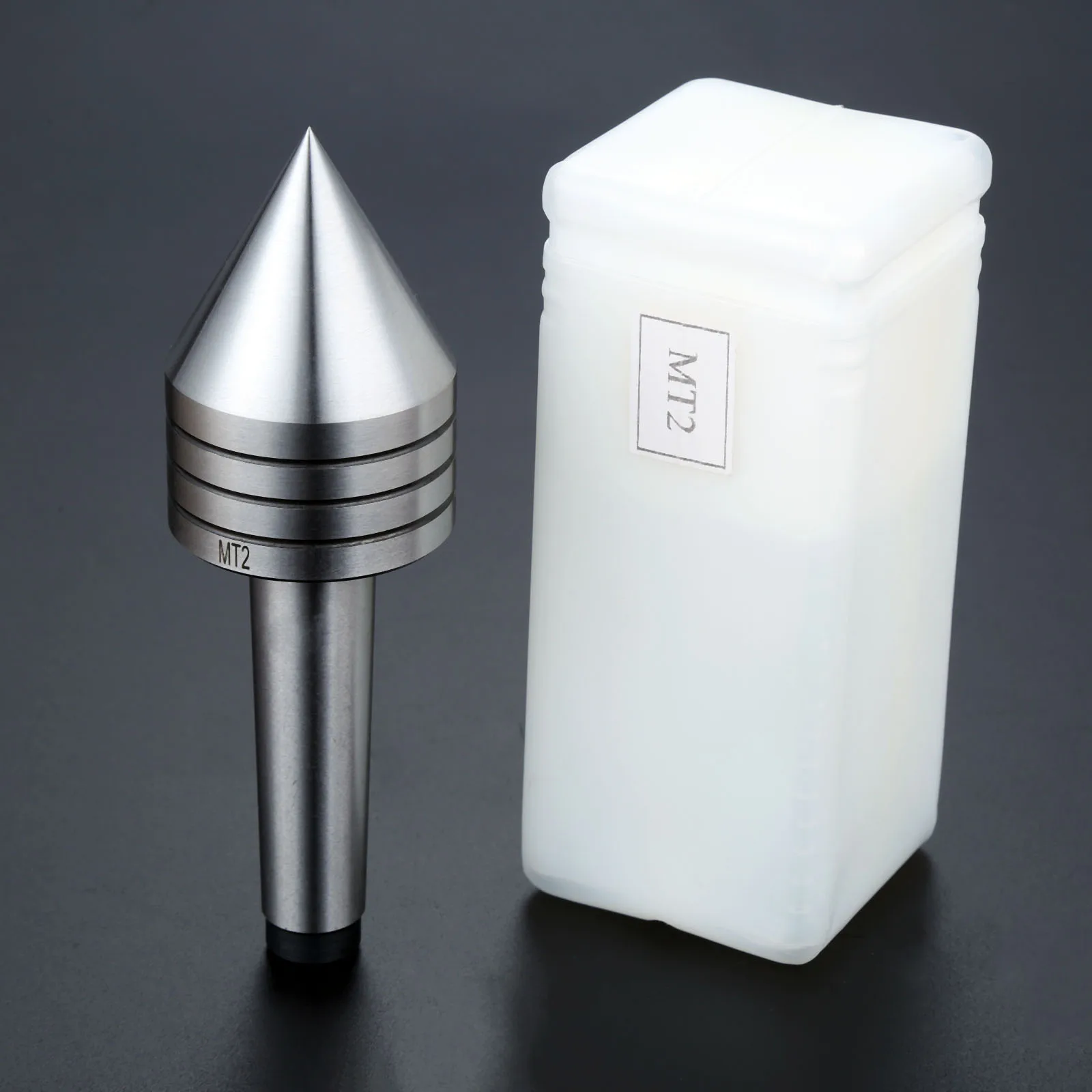 

1Pc 40 Cr Steel 60 Degree MT2 Top Lathe Turing Tool Heavy duty MT2 Live Tailstock Center For Metal & Woodworking Durable Tool