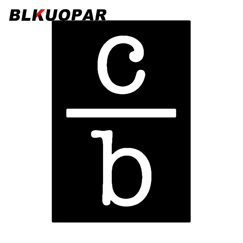 

BLKUOPAR Clothes Over Bros стикер для автомобиля DIY креативная аниме Солнцезащитная наклейка устойчивое к царапинам украшение на холодильник автомоби...