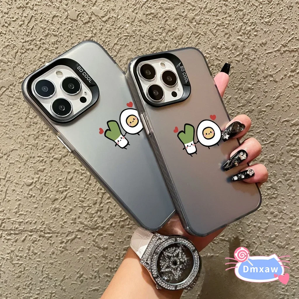 Для iTel S23 A48 S17 S16 A60 A05S Vision 3 1 Plus Pro P38 P36 Lite Чехол для телефона Cute Egg Laser Matte Lens Soft Cover