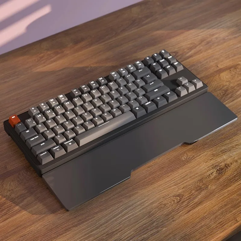 Черная акриловая механическая клавиатура подставка для рук коврик запястья