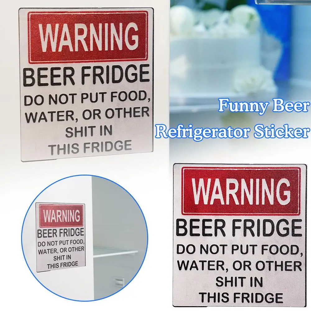 

Warning Beer Fridge Vintage Metal Plaque Poster Tin Sign Funny Beer Drinker Wine Lover For Bar Pub Club Kitchen Home Wall D T9G7