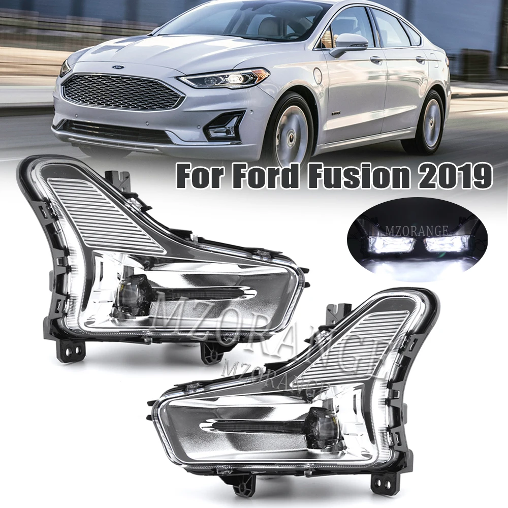 

LED Fog Lights for ford fusion 2019 Car LED Fog lights Lamps Daytime Running Lights Fog Lamps Headlights