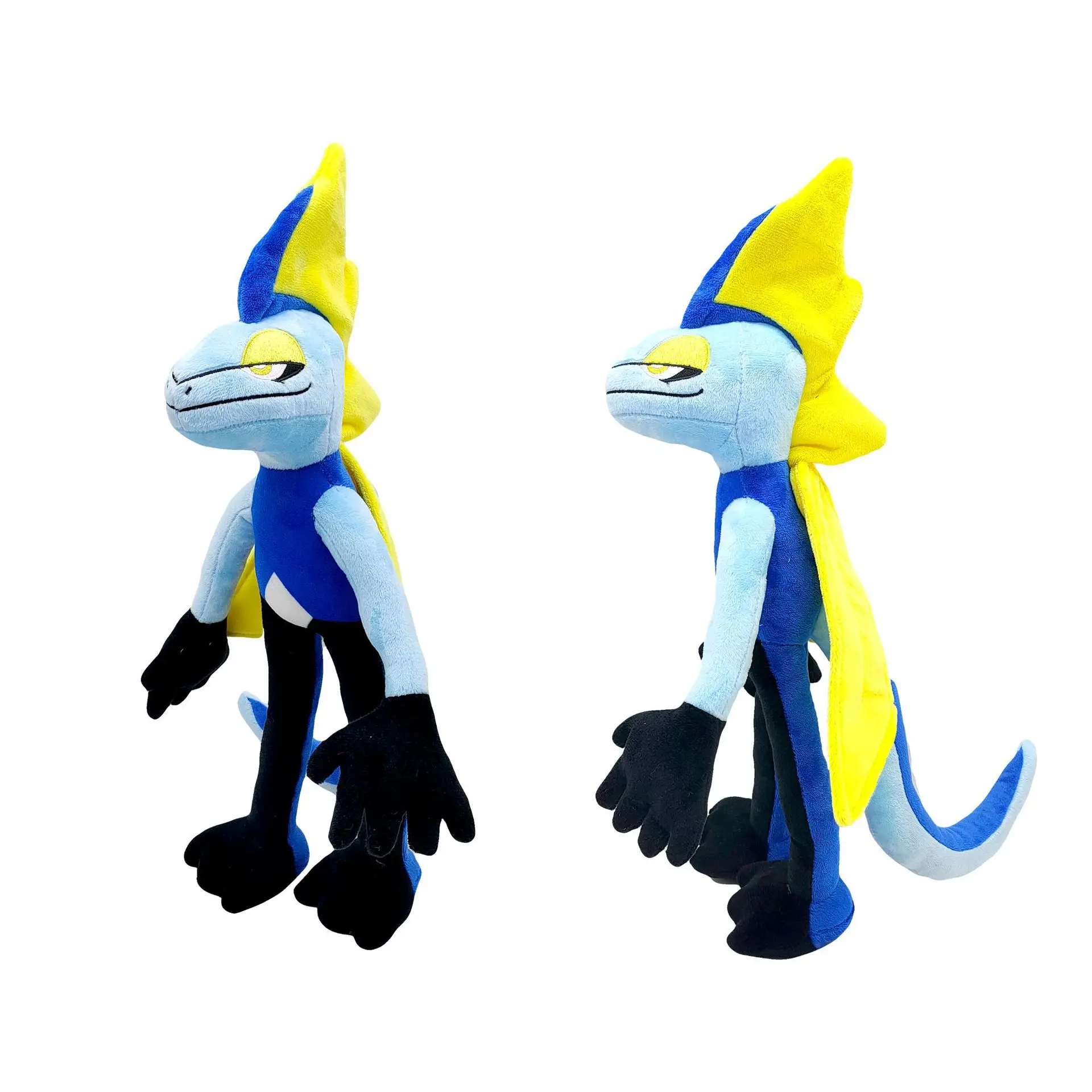 

42cm Kawaii Inteleon Plush Toys Soft Dragon Stuffed Animals Plushies Gamer Collection Cute Gift for Kids Boys Fans Room Decor