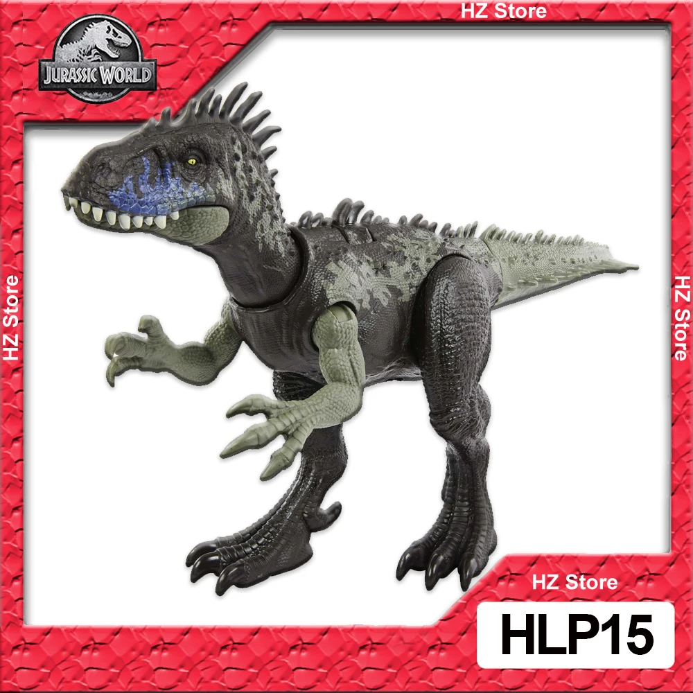 Jurassic World Dominion Dinosaur Figure Dryptosaurus Wild Roar With Sound & Attack Action Medium Size Posable Toy Gift HLP15 enlarge