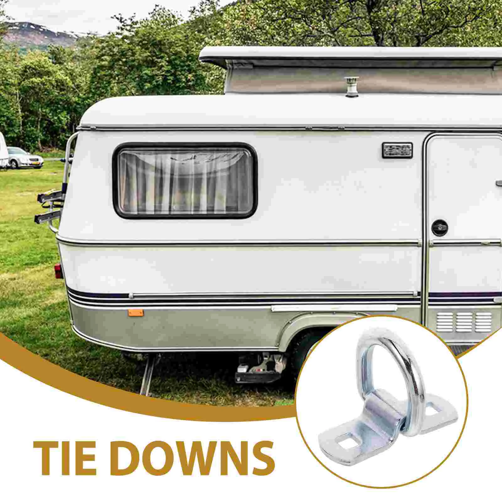 Тяга прицепа D-образные кольца Буксирные аксессуары Крючки для крепления