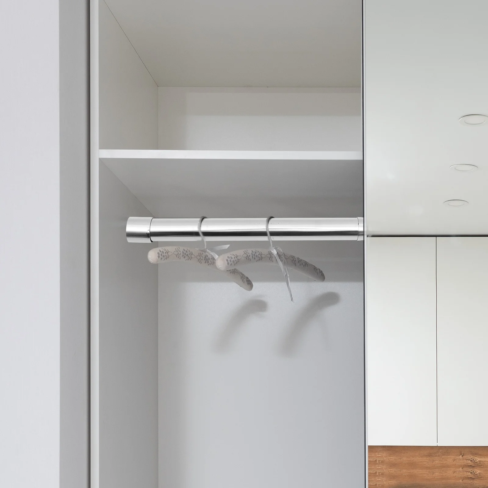 Шкаф для одежды клейкая штанга подвешивания шкафа вешалки стержни тяжелые