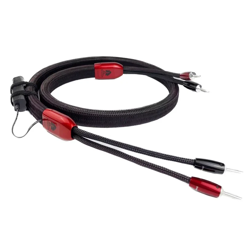 1 шт. HiFi аудио Redwood центральный динамик с посеребренным штекером и банановым