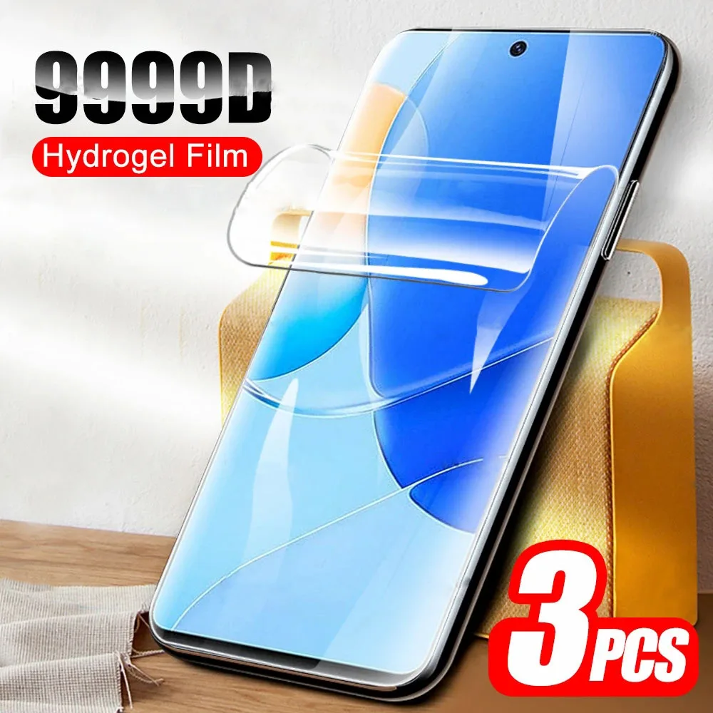 

3PCS Hydrogel Film Screen Protector For Meizu 18 18s 17 Pro 18x 18s Pro M10 M10S Full Cover Protective Film Not Glass