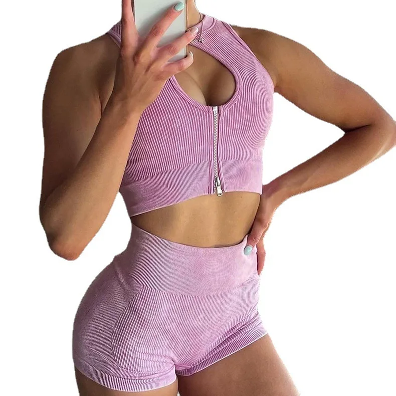 

Новый Модный облегающий сексуальный спортивный жилет без рукавов Одежда для тренировок для женщин комплект для йоги