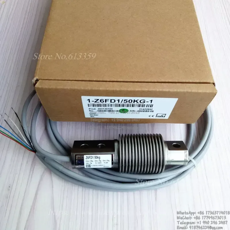 Фото Тензодатчики HBM Z6FD1 /50KG, новые весовые датчики №4