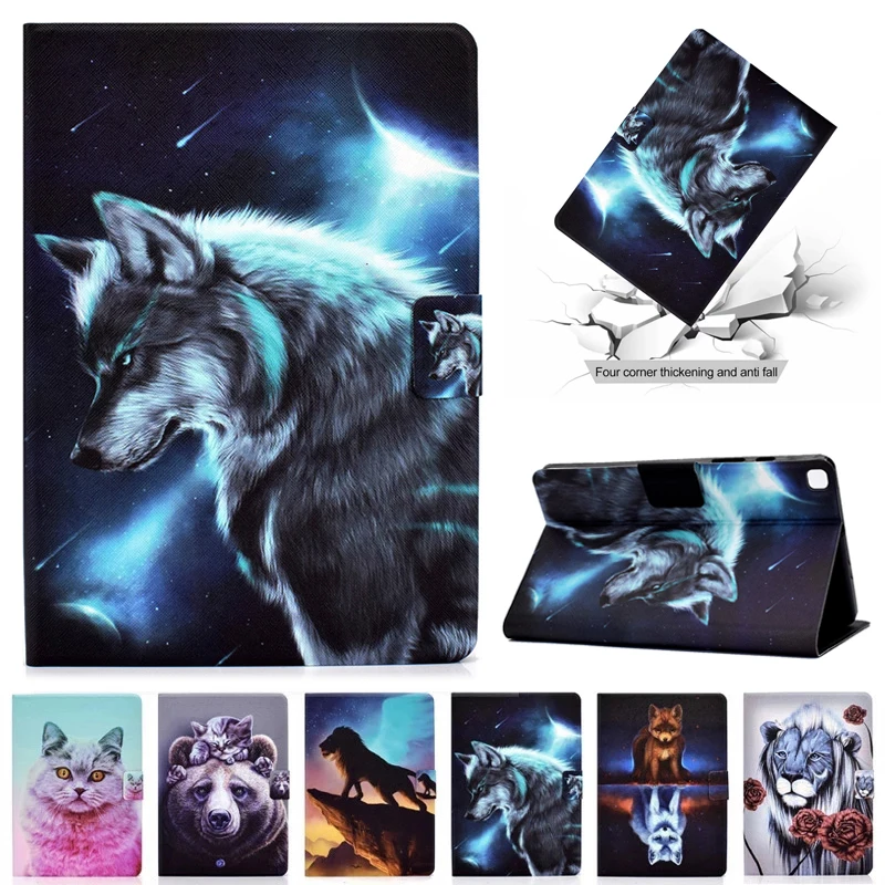 

Animals Painted Funda Capa For Samsung Tab A7 Lite 2021 Cover Case For Galaxy Tab A7 Lite 8.7" SM-T220 T225 TPU Back Shell