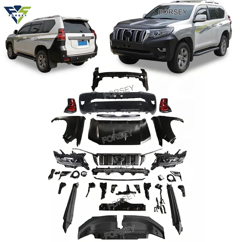 2018 обвесы FaceLift Upgrade Para для Land Cruiser Prado FJ150 2010–2013 гг.
