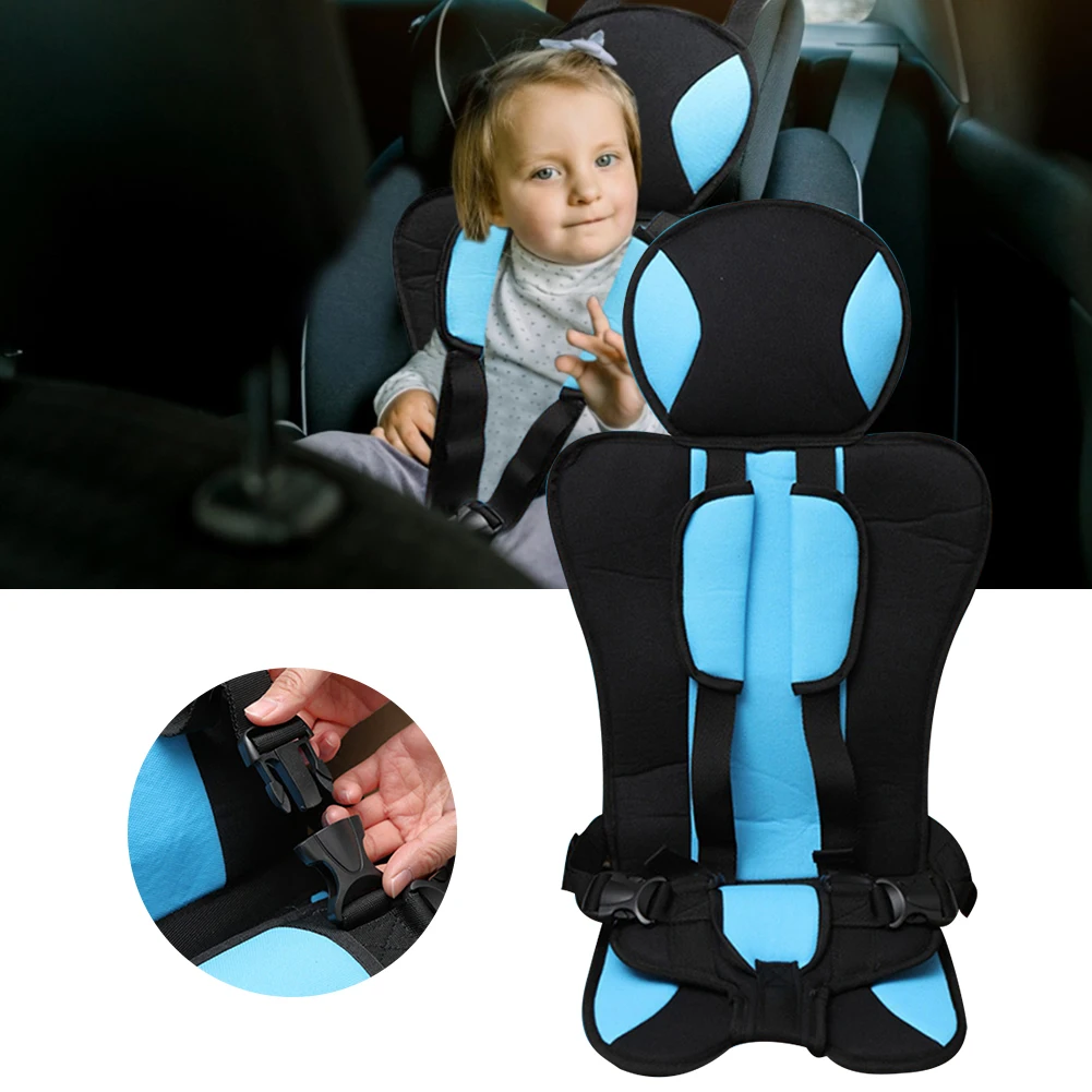 Car Child Safety Seat 3-12Years Old Baby Stroller Seat Cushion Breathable Chair Seat Pad Soft Seat Mat For Kids Boys Girls Trave images - 6