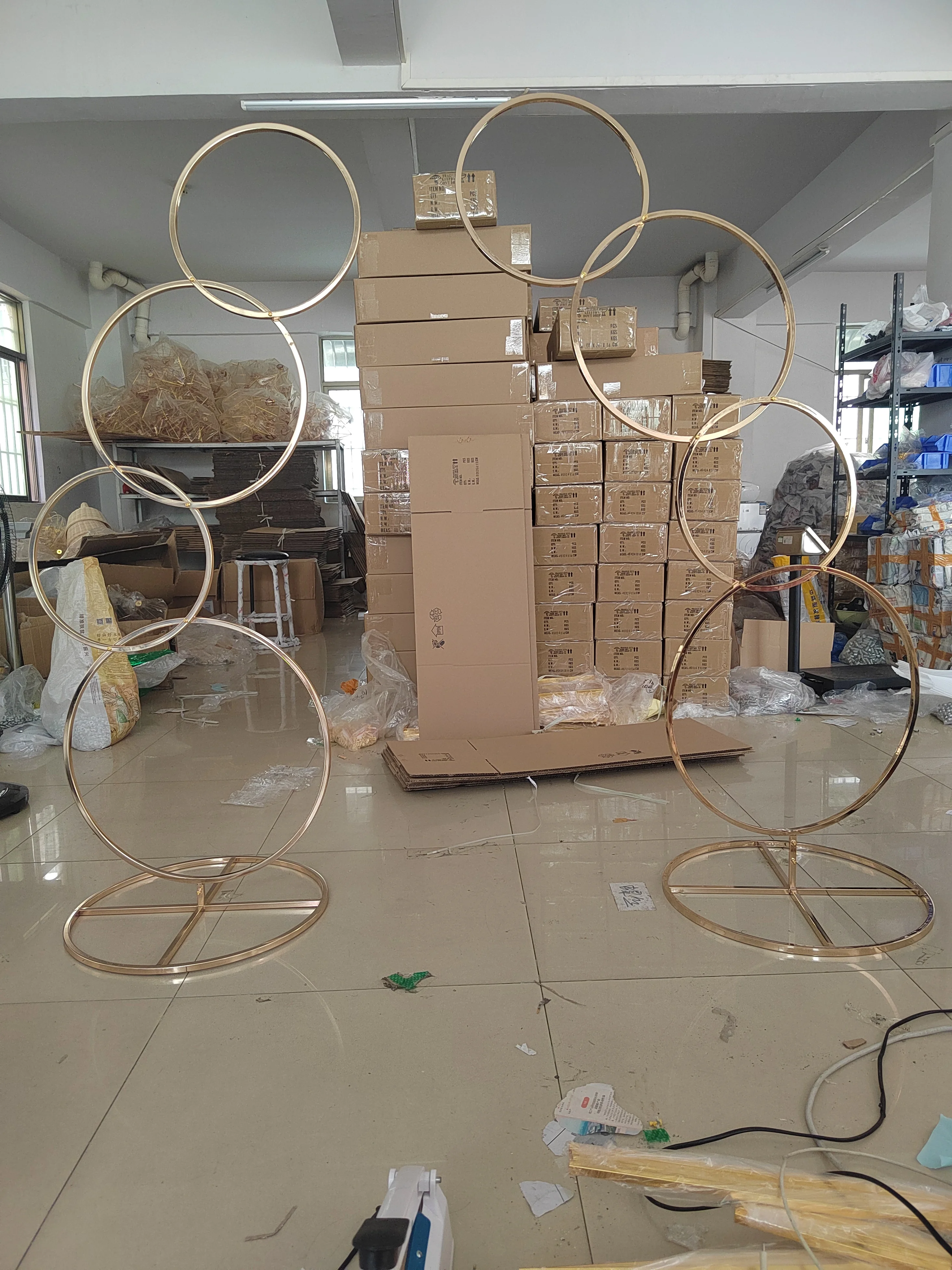 Свадебная арка квадратный фон подставка для воздушных шаров блестящее